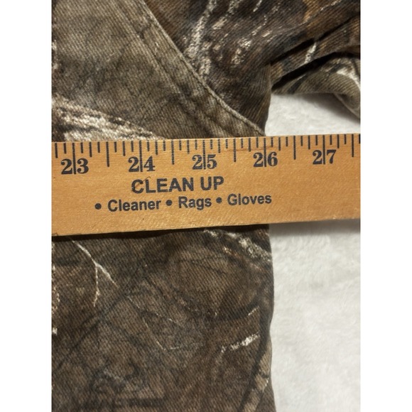 Vintage Cabelas Men's XL Realtree Camo Long Sleeve Button Up Shirt Outdoor Hunt - Picture 8 of 11